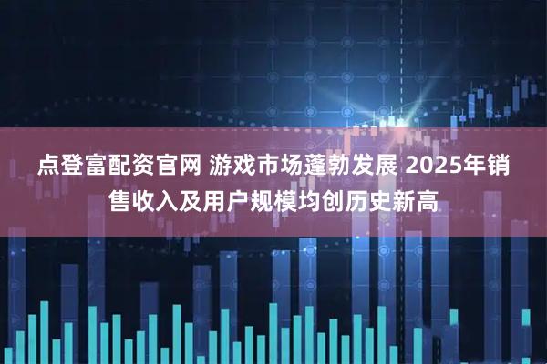 点登富配资官网 游戏市场蓬勃发展 2025年销售收入及用户规模均创历史新高