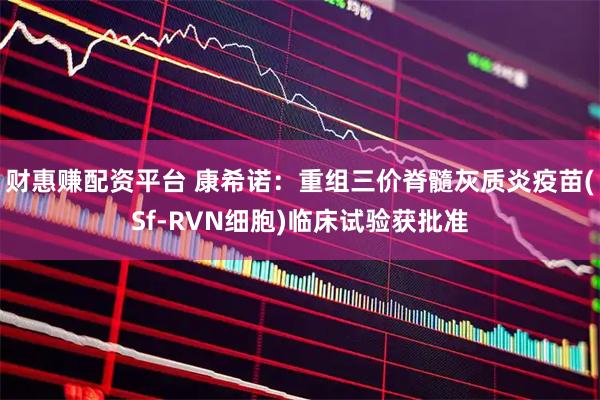 财惠赚配资平台 康希诺：重组三价脊髓灰质炎疫苗(Sf-RVN细胞)临床试验获批准