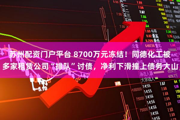 苏州配资门户平台 8700万元冻结！同德化工被多家租赁公司“排队”讨债，净利下滑撞上债务大山