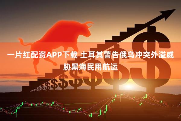 一片红配资APP下载 土耳其警告俄乌冲突外溢威胁黑海民用航运